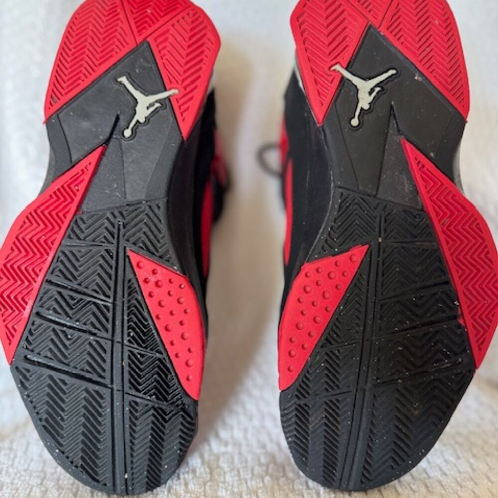 Nike Air Jordan True Flight "Bred" Black Red - CU4933-001 - Men’s Size 8.5 - Picture 2 of 5
